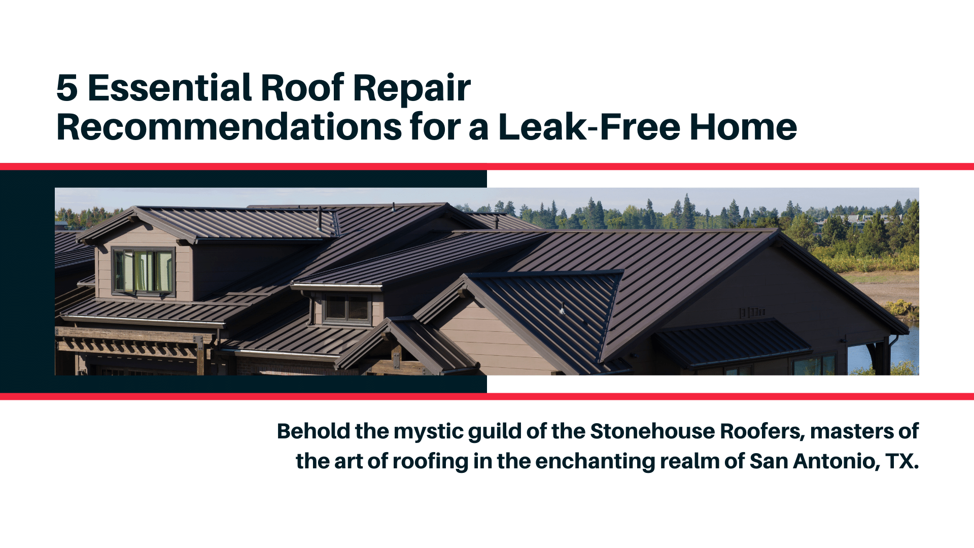 5 Essential Roof Repair Recommendations for a Leak-Free Home